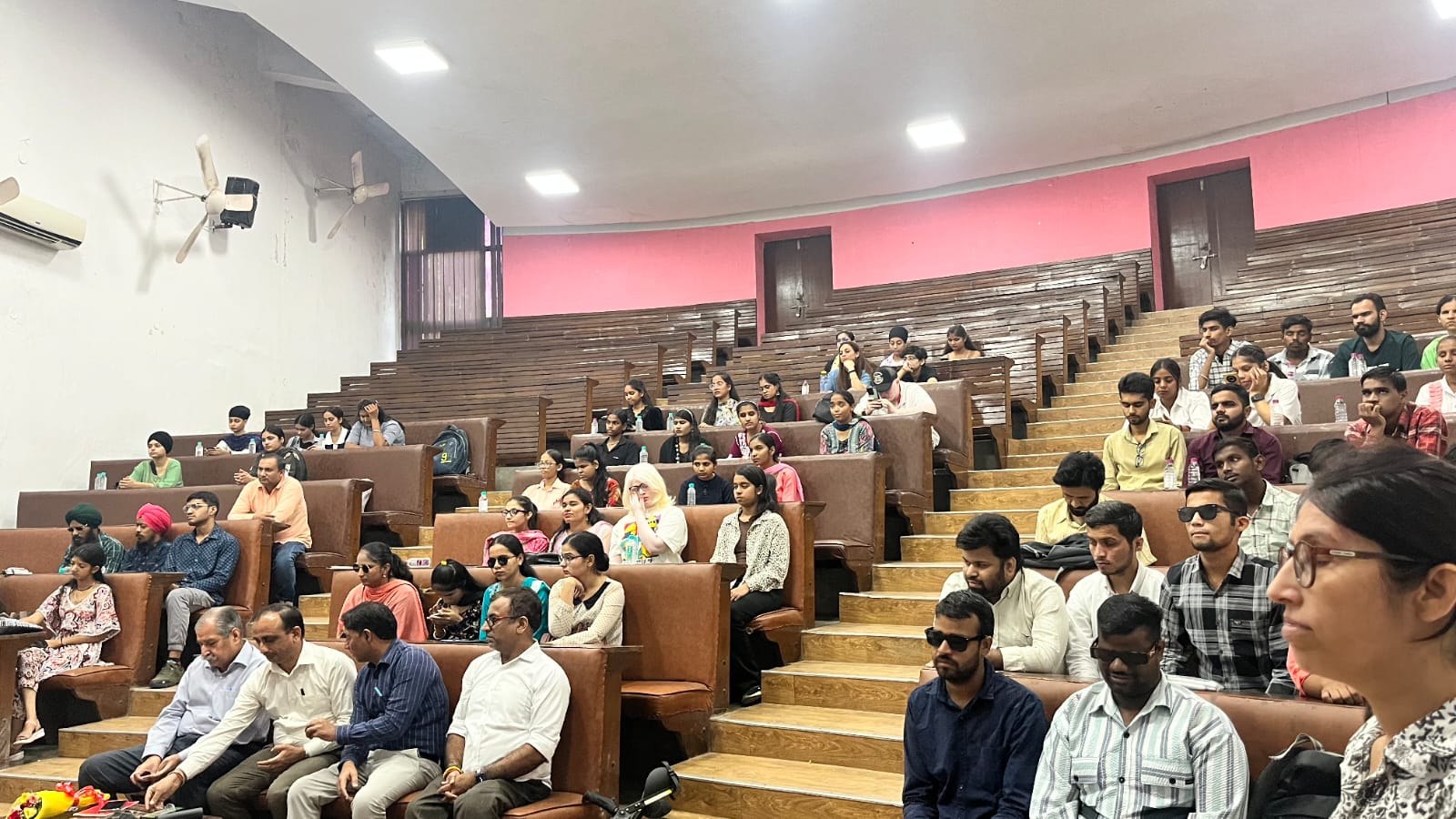 Panjab University organised awareness programme on International White Cane Day
